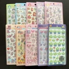 ディズニーまとめ売り 10枚セット 硬いシールのサムネイル