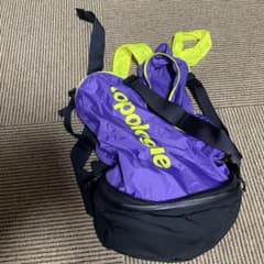 Topologie バックパック パープル ブラックのサムネイル