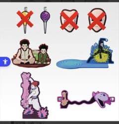 一番くじHUNTER×HUNTERラバーコレクション 5個のサムネイル