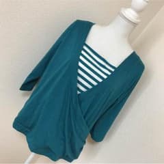 大きいサイズ♡カシュクール トップスのサムネイル