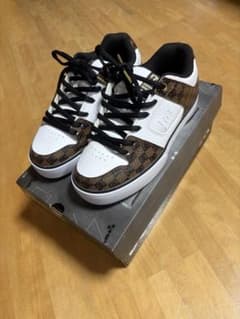 DC SHOECOUSA スニーカー ホワイト ブラウンのサムネイル