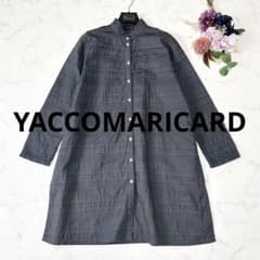 YACCOMARICARD ヤッコマリカルド ピンタック シャツワンピースコート