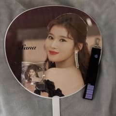 TWICE SANA うちわ 缶バッジ ストラップ セットのサムネイル