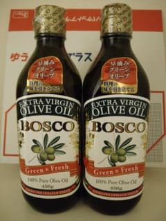 BOSCO エクストラバージンオリーブオイル 456g×2本のサムネイル