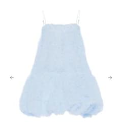poppy TULLE BALLOON TUNIC ライトブルーのサムネイル