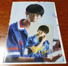 이치 반 쿠지 FAKE MOTION 탁구의 왕장 E 상 클리어 파일 & 엽서 세트
