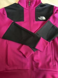 S*。様 THE NORTH FACE ジップアップジャケット S ピンク/ブラのサムネイル
