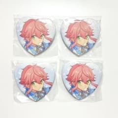 あんさんぶるスターズ！！誓約ハート缶バッジ 姫宮桃李 4点まとめ売り