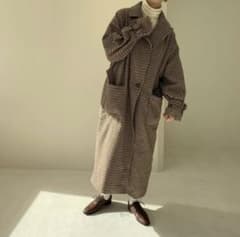 amiur chidori long coat 千鳥 コート - メルカリ