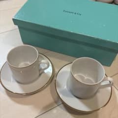 Tiffany & Co. カップ＆ソーサー 2客セット - メルカリ