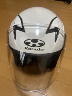 新品Kabuto EXCEED ヘルメット M パールホワイトのサムネイル