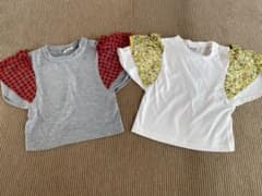 F.O.KIDS女の子半袖Tシャツ2枚セットのサムネイル