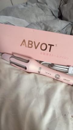 ABVOT 自動巻きカールアイロン ピンク