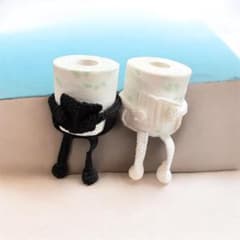 手編み トイレットペーパーカバー 2個セットのサムネイル