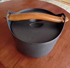 美品】iittalaイッタラ 3L サルパネーバ キャセロール い草の鍋敷き付 
