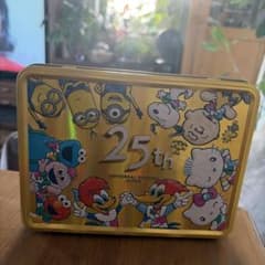 ユニバーサルスタジオジャパン 25周年記念 空缶 ユニバ USJ おまけ付き