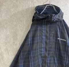 archive Columbia checked nylon jacket 短丈のサムネイル