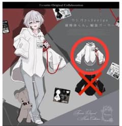 被検体くん。輸血パーカーのサムネイル