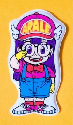 1981年製Dr.スランプアラレちゃんブローチ当時物ピンバッジ昭和レトロ