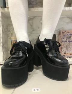 bubbles サテンシューズ 厚底のサムネイル