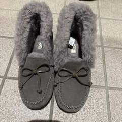 UGG モカシン グレー 24cm - メルカリ