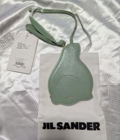 ○☆新品未使用 JIL SANDER (ジルサンダー) バニーポーチ グリーン系 