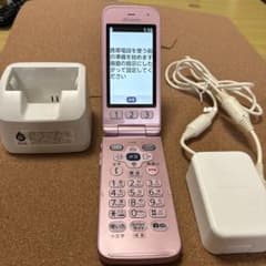 中古 らくらくホン F-01M(ピンク) ドコモ docomo - メルカリ