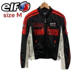 elf 春夏用メッシュジャケット :肩・肘・脊髄・プロテクター付き　袖脱着可能 elf 春夏用メッシュジャケット :肩・肘・脊髄・プロテクター付き 袖