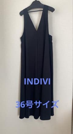 ジャンパーワンピース　ブラックのサムネイル
