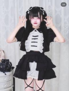 nyan me フリルチャイナ風セットアップのサムネイル
