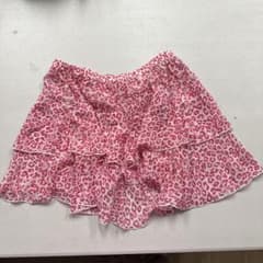 ピンクヒョウ柄スカートのサムネイル