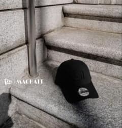 美品】machatt マチャット ニューエラ キャップ ブラック - メルカリ
