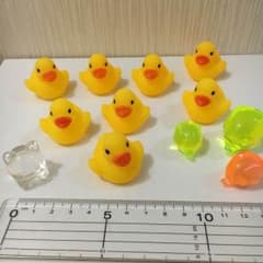 アヒル ゾウ ネコ 小物のサムネイル