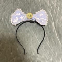 【ディズニー】アリスカチューシャ 水色(リボン取り外し可能)のサムネイル