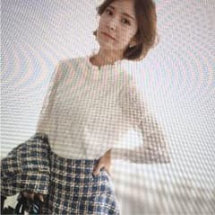 kiina  ステンドカラーレースブラウスのサムネイル