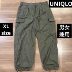 【UNIQLO】イージーカーゴパンツ/男女兼用/XLのサムネイル