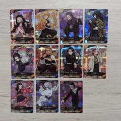 Demon Slayer: Kimetsu no Yaiba Sun Wheel Battle Slash R Complete Set (11 cards)