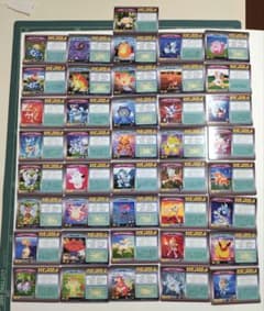 ポケモンスクラッチ　削り済 まとめ売り 9枚 ポケカ カード　平成レトロ 1997年製ポケモンスクラッチ 41種類41枚 削り済 まとめ売り - メルカリ