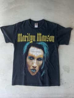 2007年 マリリンマンソン BigFace Tシャツ - メルカリ