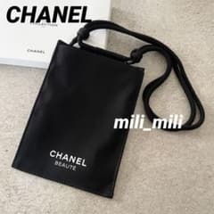 CHANEL／パスポートケース ブラック ノベルティ シャネル スマホケース