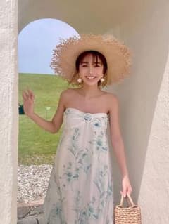 エイミーイストワールLiam flower バックルロングワンピースのサムネイル
