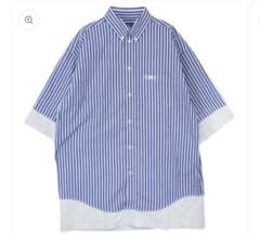 ジ*ん様 【大幅お値下げ】　BALENCIAGA ストライプレイヤード 半袖シャ ジ*ん様 【大幅お値下げ】 BALENCIAGA ストライプレイヤード 半袖シャ