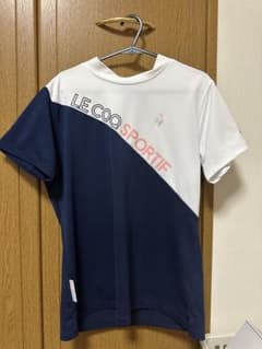 LE COQ SPORTIF 半袖シャツ ホワイト/ネイビーのサムネイル