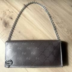 GUCCI グッチ GG柄 チェーンウォレット 長財布のサムネイル