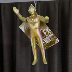 限定カラー　ウルトラマン グリッター　ティガ　ソフビ タグ付きのサムネイル