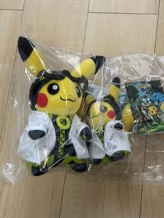 ポケモン ピカチュウ ウィロー博士の助手　ぬいぐるみ マスコット 2種セットのサムネイル