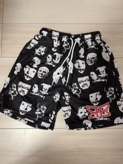 殺人鬼 映画 メンズ ショートパンツ 夏 柄 ハイデザイン Lのサムネイル