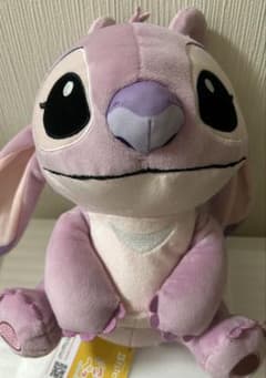 Stitch * スティッチ　エンジェル　こてっと ぺったん　BIGぬいぐるみ