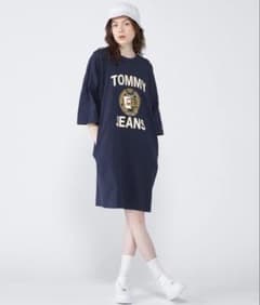 TOMMY JEANS クルーネック スウェット ネイビー Mのサムネイル