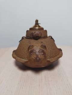たぬき 分福茶釜 置物 - メルカリ